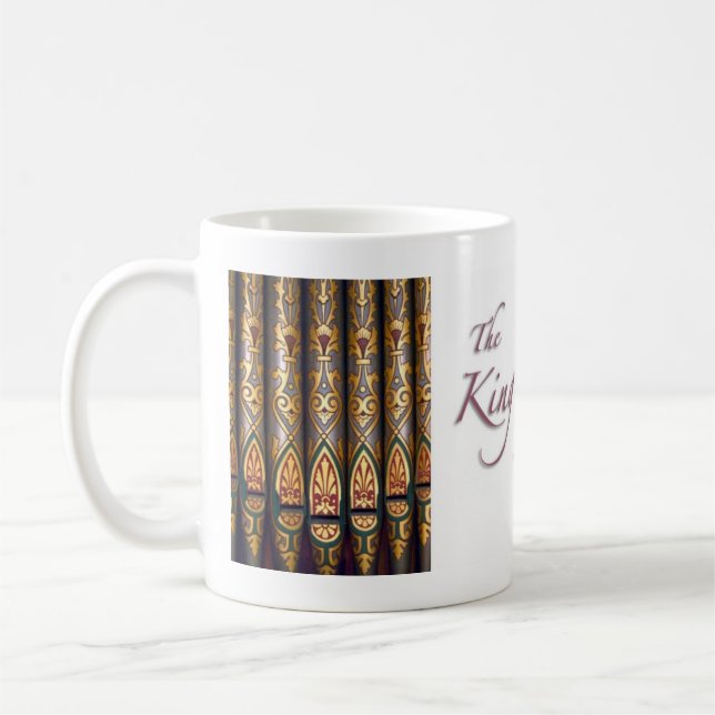 The King of Instruments organ mug (Left)