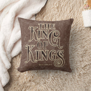The King of Kings Names of Jesus Christ Bible Cushion