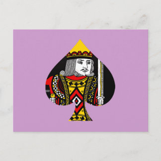 The King of Spades Postcard