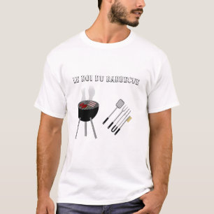 The King of the Customizable BBQ T-Shirt