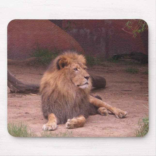The King of the Jungle Mouse Pad (Front)