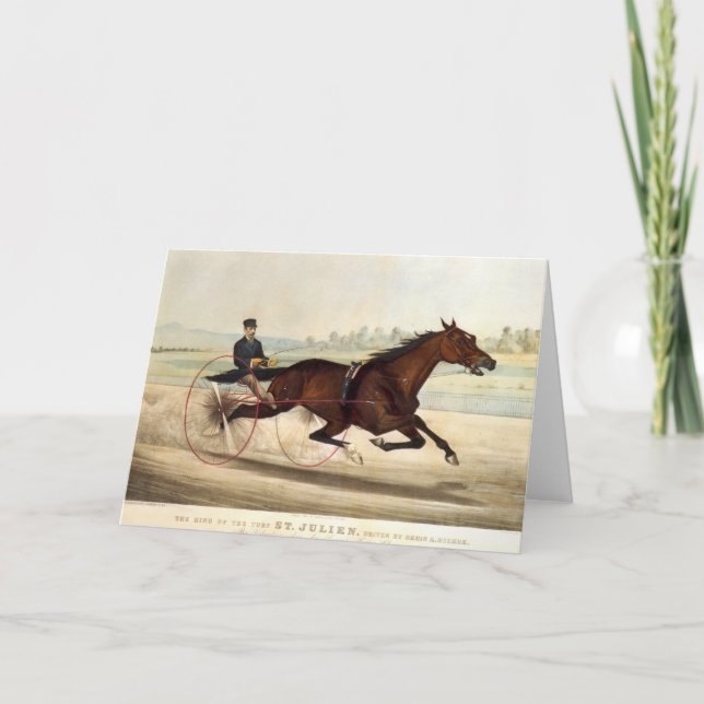 The King of the Turf, 'St. Julien' Card (Front)