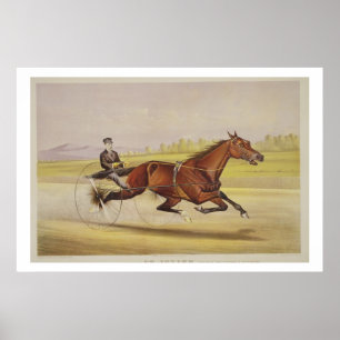 The King of the Turf, 'St. Julien', Driven by Orri Poster