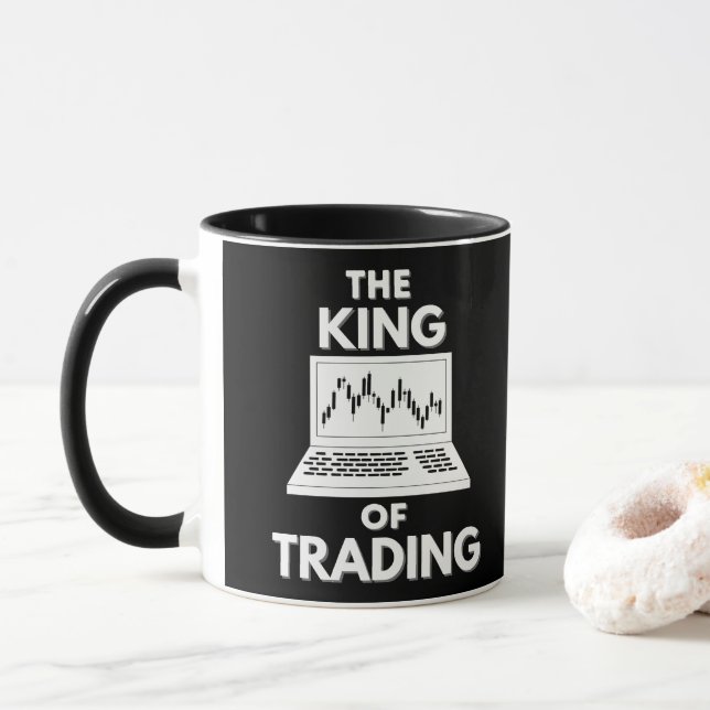 The King of Trading Mug (With Donut)