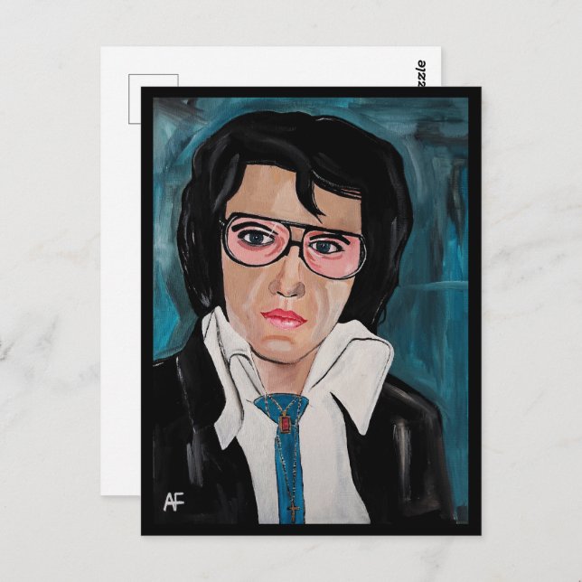 The King Painting by Alfred Fox Collectible Postcard (Front/Back)