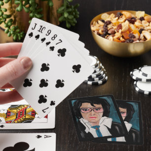 The King Painting by Alfred Fox Playing Cards