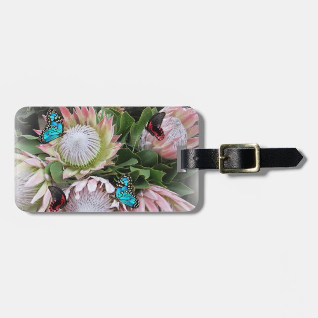 The King Protea Luggage Tag (Front Horizontal)