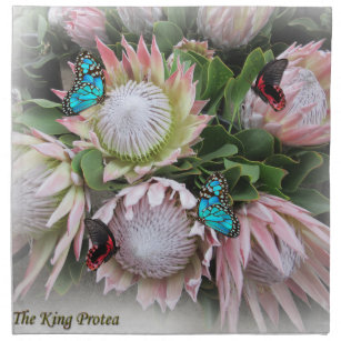 The King Protea Napkin