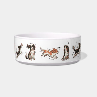 The King’s Consort: Cavalier King Charles Spaniel Bowl