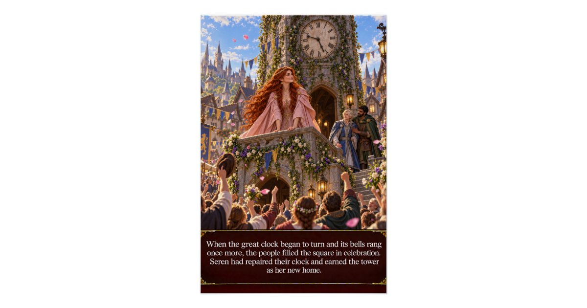 The King’s Last Bargain Chapter 13: The Clock Ring Poster | Zazzle