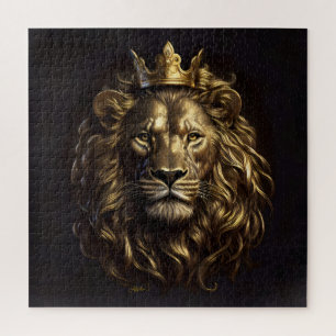 The King! The Not-So-Cowardly Lion of Oz Jigsaw Puzzle