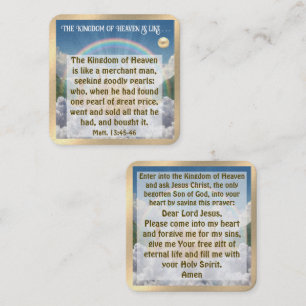 The Kingdom of Heaven Card