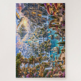 The Kingdom of Magical Cities – Fantasy World Jigsaw Puzzle
