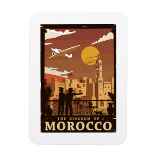 The Kingdom of Morocco  Magnet