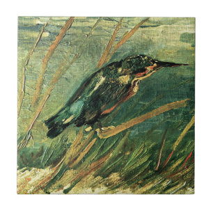 The Kingfisher by Vincent van Gogh Ceramic Tile