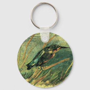 The Kingfisher by Vincent van Gogh Key Ring