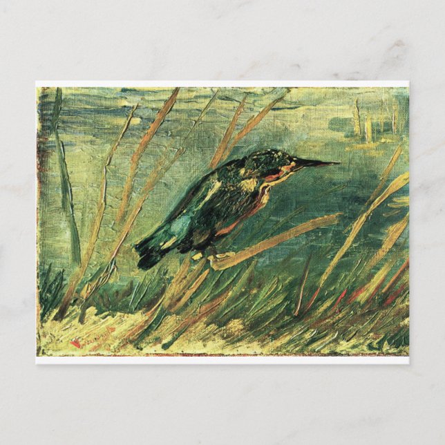 The Kingfisher by Vincent van Gogh Postcard (Front)