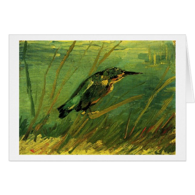 The Kingfisher Van Gogh Fine Art (Front Horizontal)