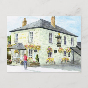 'The Kings Arms (Luxulyan)' Postcard