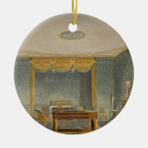 The King's Bedroom, from 'Views of the Royal Pavil Ceramic Tree Decoration