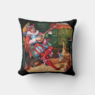 The King's Favourite Jester Throw Pillow