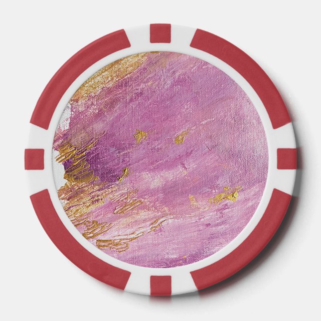The King's Garment  Poker Chips (Front)