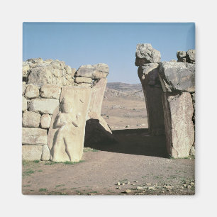 The King's Gate from the walls of Hattusas Magnet