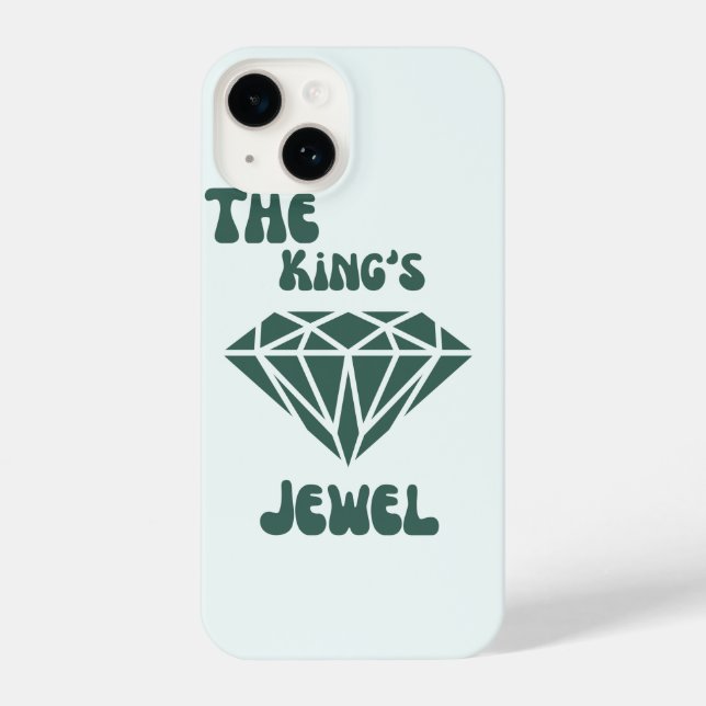"The King's Jewel" Phone Case (Back)