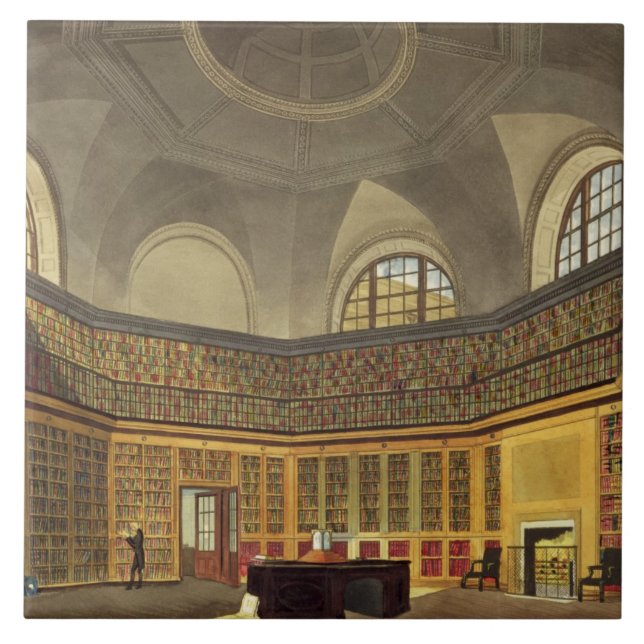 The King's Library, Buckingham House, from 'The Hi Tile (Front)