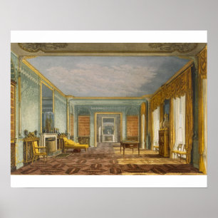 The King's Library from Views of The Royal Pavilio Poster