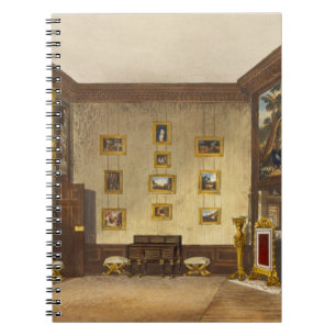 The King's Writing Closet, Hampton Court, from 'Th Notebook