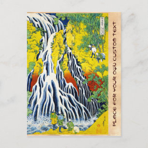 The Kirifuri Waterfall At Kurokami In Shimotsuke Postcard