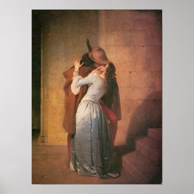 The Kiss, 1859 Poster (Front)