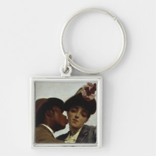 The Kiss, 1887 Key Ring