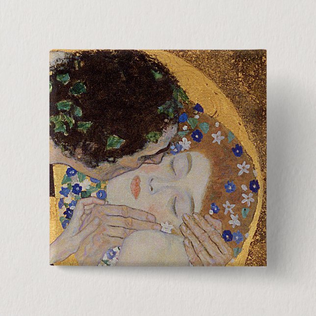 The Kiss, 1907-08 15 Cm Square Badge (Front)