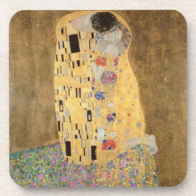 The Kiss, 1907-08 Coaster (Front)