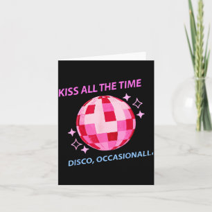 The Kiss All Time Disco Occasionally Card