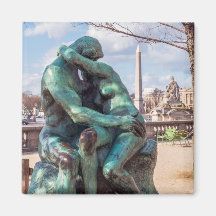 The Kiss by Auguste Rodin at the Tuileries, Paris