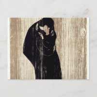 The kiss by Edvard Munch lithography,