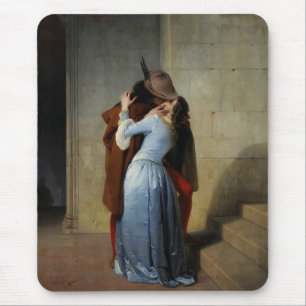 The Kiss (by Francesco Hayez) Mouse Pad