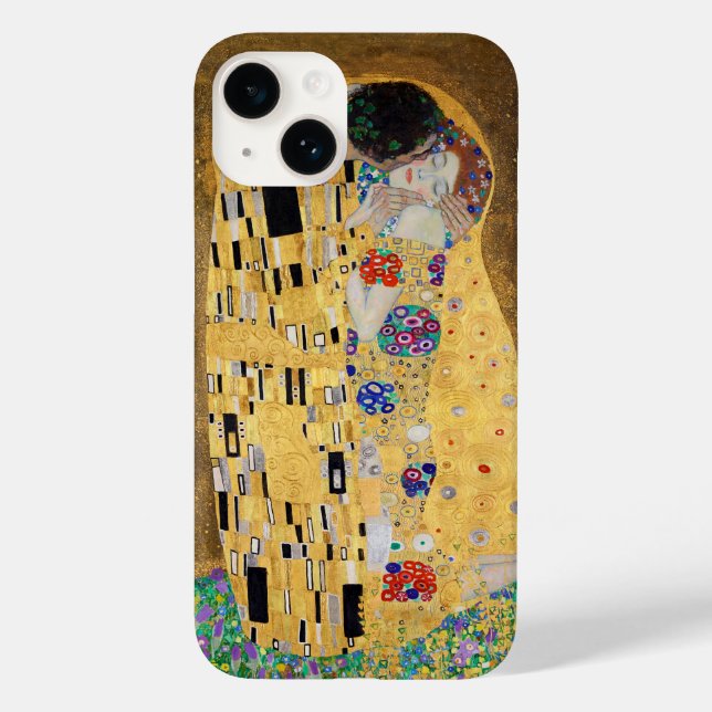 The Kiss by Gustav Klimt Case-Mate iPhone Case (Back)