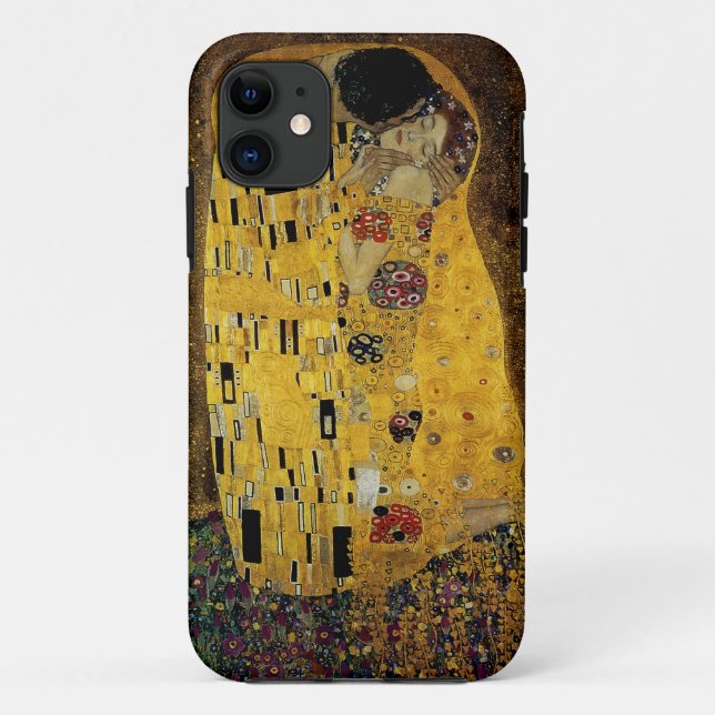 The Kiss by Gustav Klimt Case-Mate iPhone Case (Back)