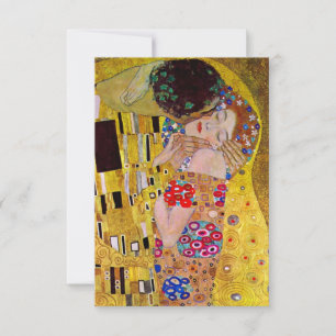 The Kiss by Gustav Klimt, Change of Address Announcement