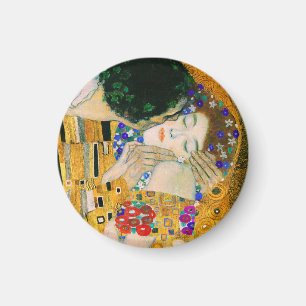 The Kiss by Gustav Klimt Magnet