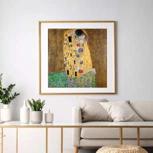 The Kiss by Gustav Klimt Photo Print