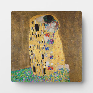 The Kiss by Gustav Klimt Plaque