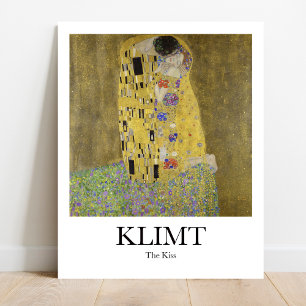 The Kiss by Gustav Klimt Poster