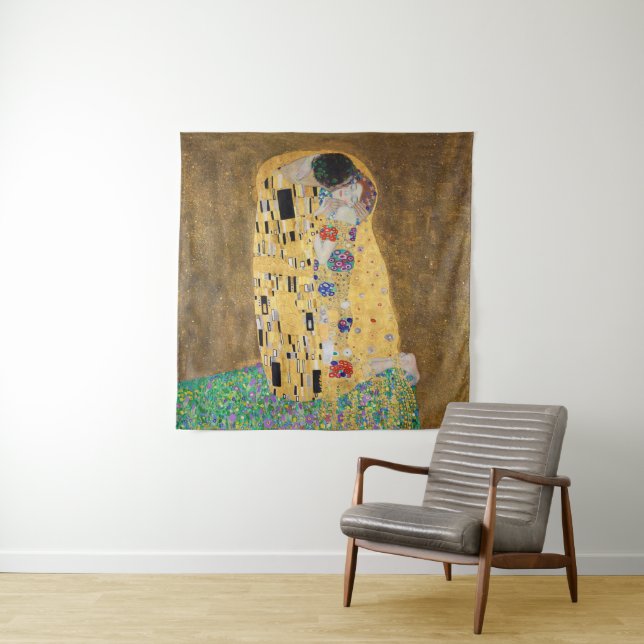 The Kiss by Gustav Klimt Tapestry (In Situ)
