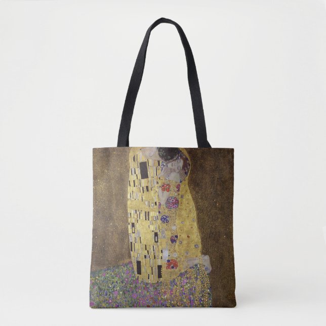 The Kiss by Gustav Klimt Tote Bag (Front)