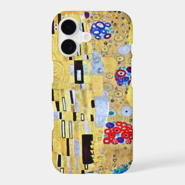 The Kiss by Gustav Klimt, Vintage Art Nouveau (Back)